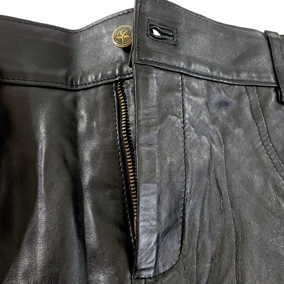 LeatherCult | Napa Leather Skirt NWT Handmade - Picture 10 of 11